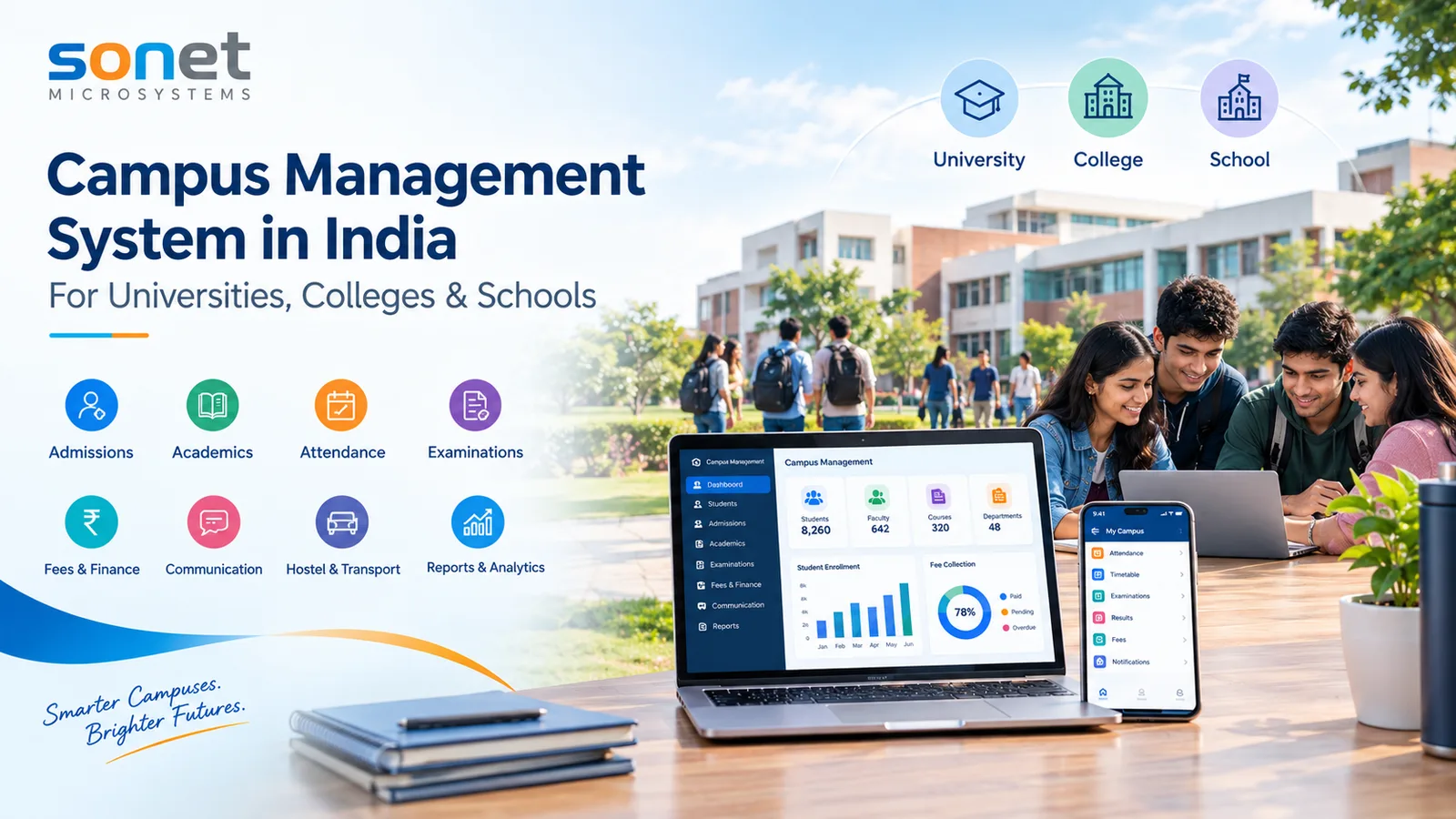 Campus Management System in India: A Complete Guide for Universities, Colleges and Schools