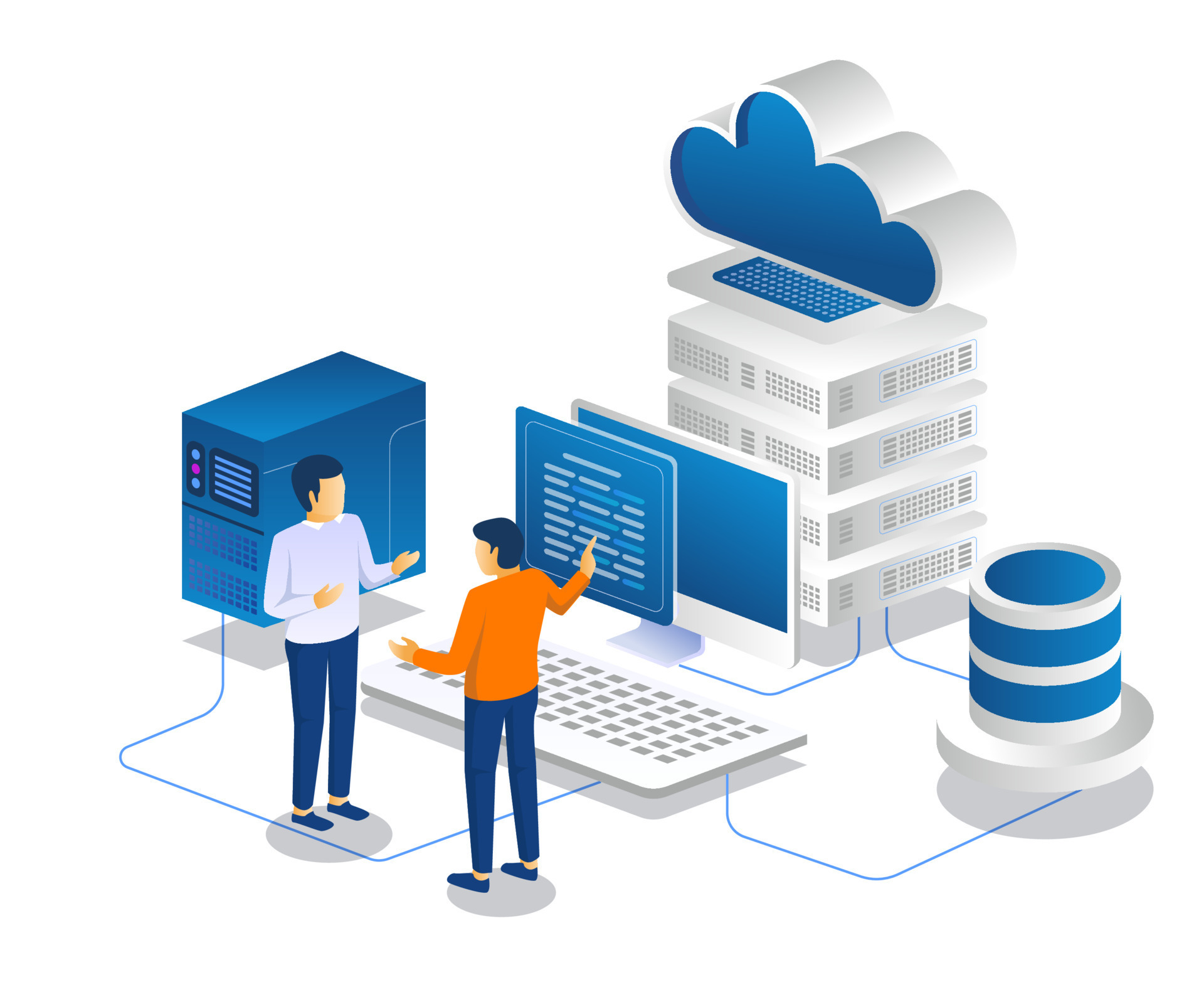 Cloud server and hosting services FAQ, offering insights and answers to typical user inquiries.